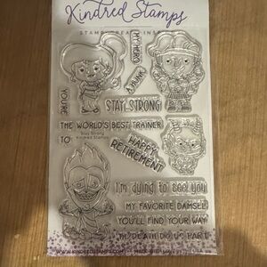Kindred Stamps Character Stamp Set
